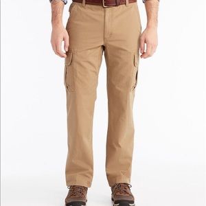Men's L.L.Bean Allagash Cargo Pants W36 L30 Olive Green